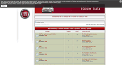 Desktop Screenshot of forum.fiat.pl