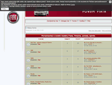 Tablet Screenshot of forum.fiat.pl