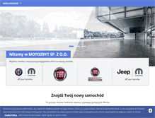 Tablet Screenshot of motozbyt.fiat.pl