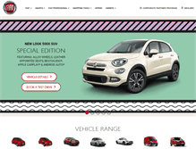 Tablet Screenshot of fiat.com.au